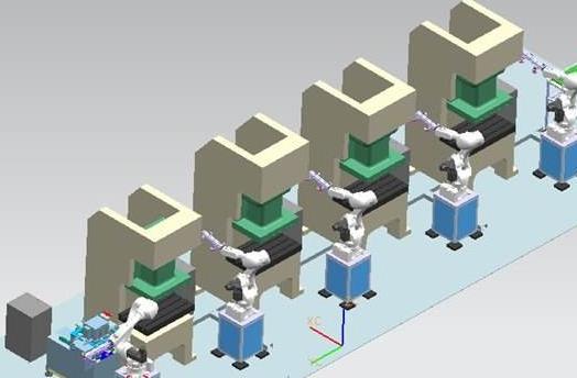 冲压机器人在冲压自动化生产线的应用效益分析